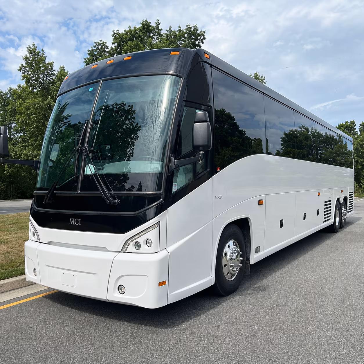 Newark Airport Shuttle & Transportation party bus interior