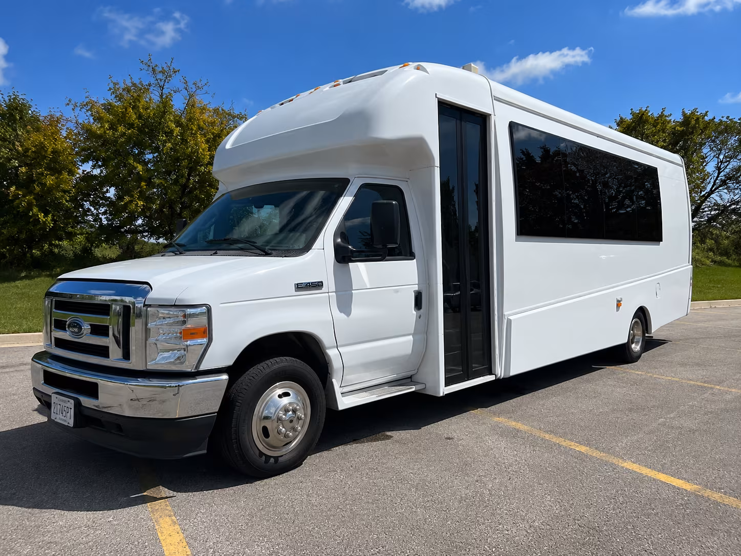 Newark Bachelor & Bachelorette Transportation party bus exterior