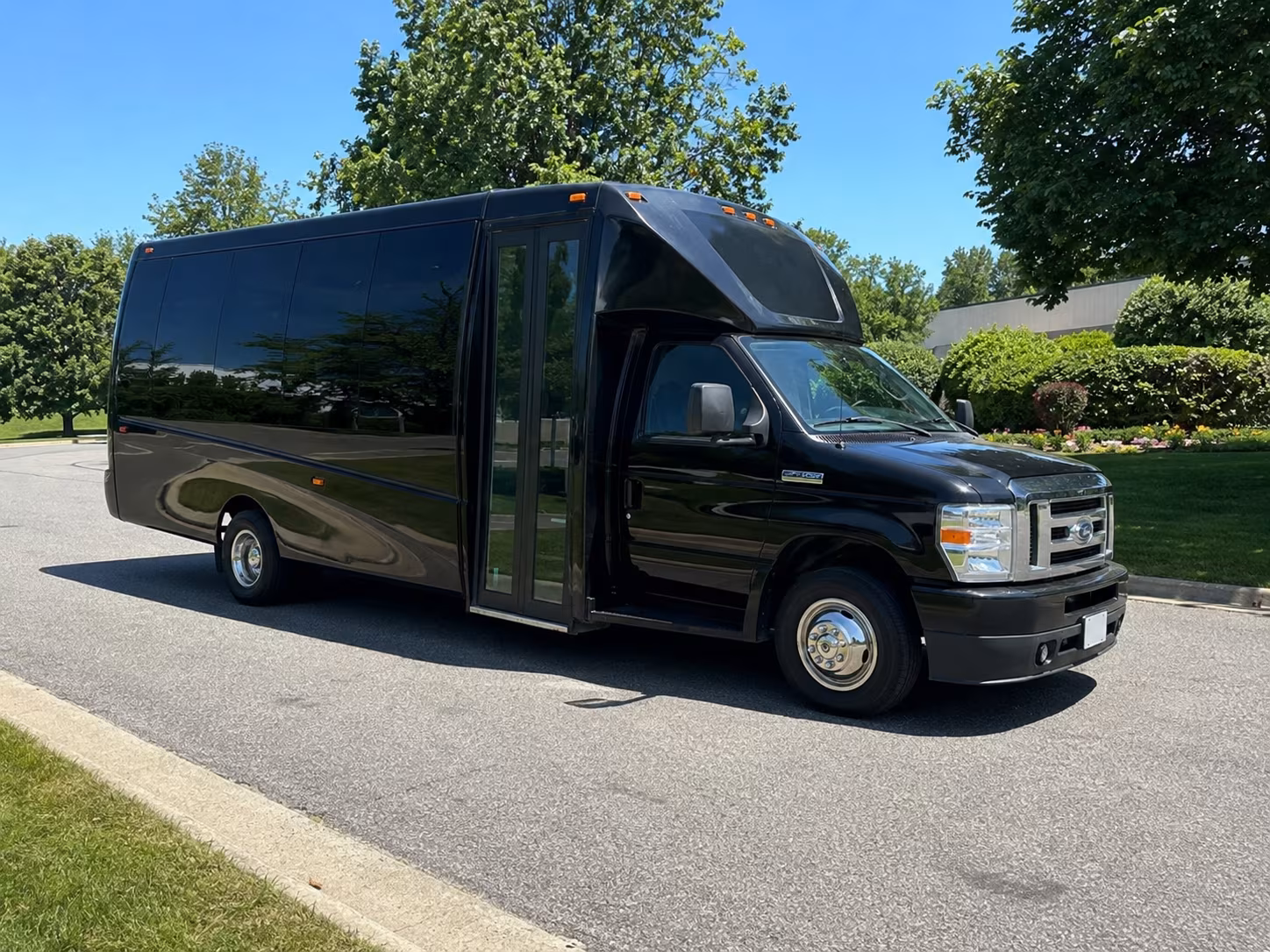 Newark Bachelor & Bachelorette Transportation party bus exterior