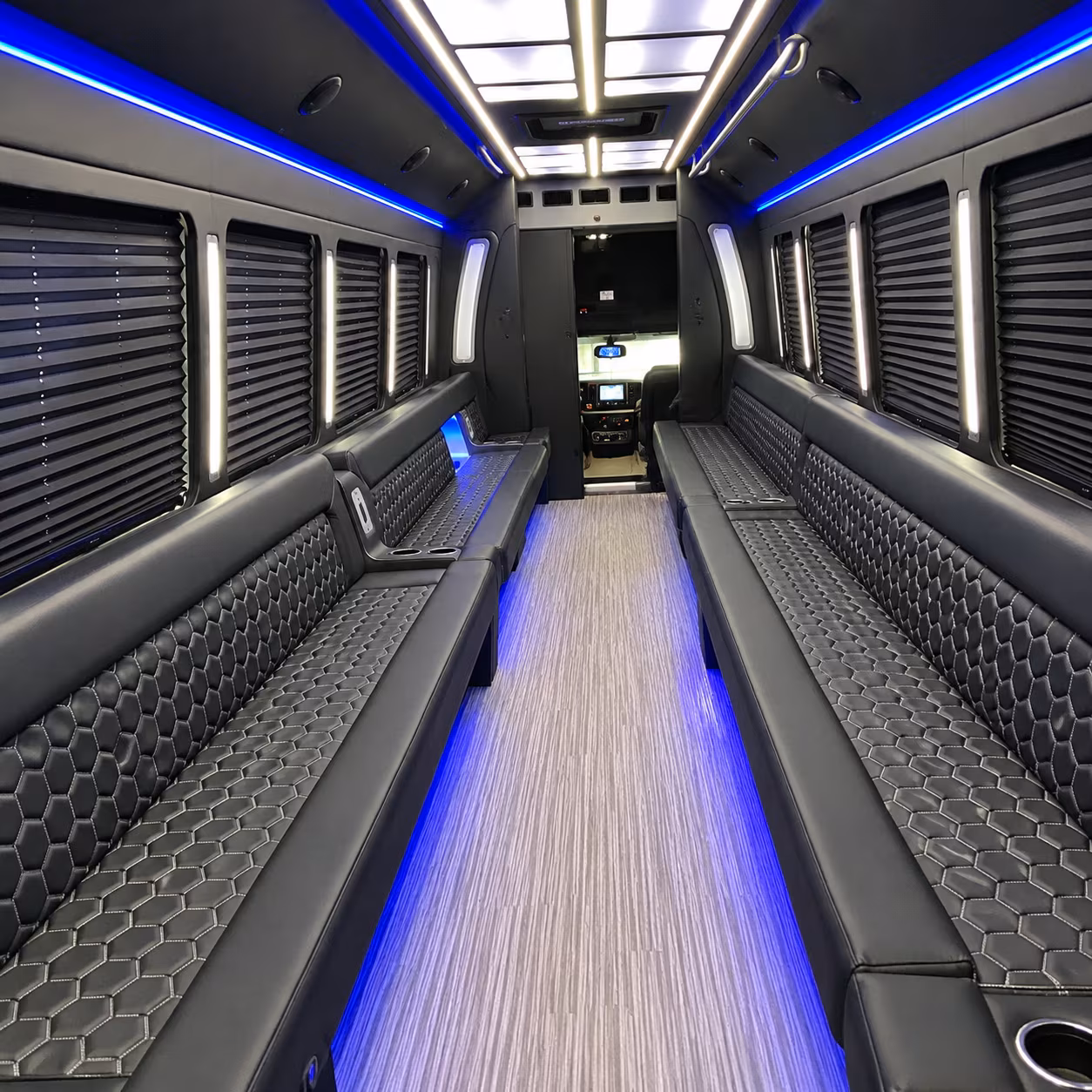 Newark Prom & Homecoming Transportation party bus exterior