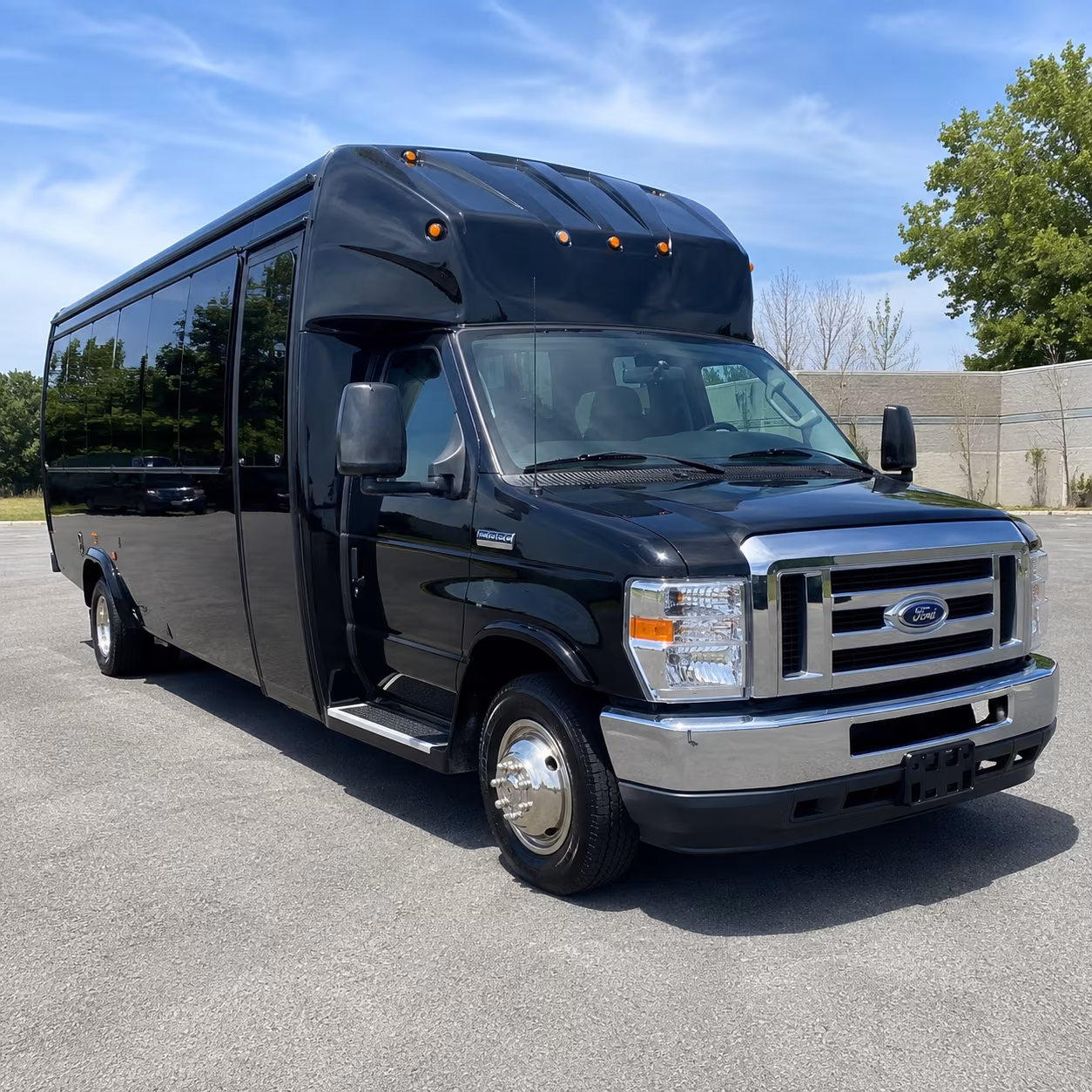 Newark Prom & Homecoming Transportation party bus exterior