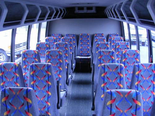 Atlantic City 15-35 Passenger Minibuses Interior